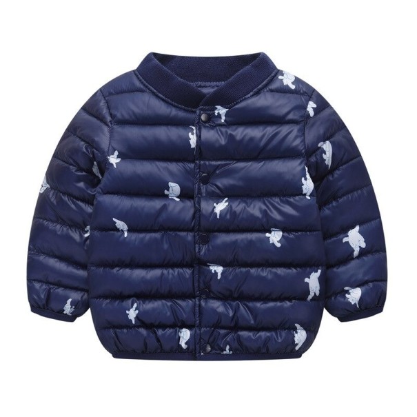 Detská zimná bunda L1978 tmavo modrá 12-24 mesiacov