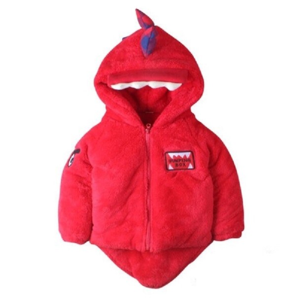 Detská zimná bunda L1993 červená 2