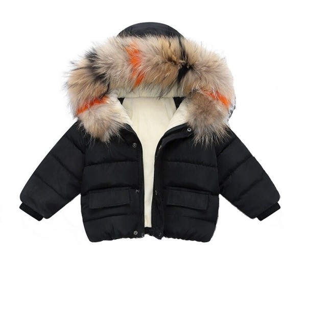 Detská zimná bunda L2041 čierna 5