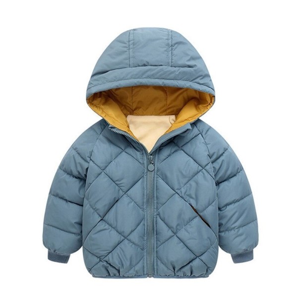 Detská zimná bunda L2091 modrá 4