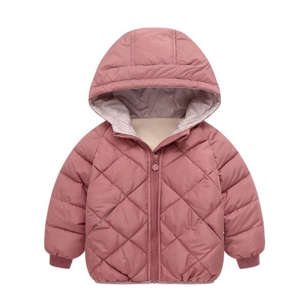 Dětská zimní bunda L2091 růžová 3