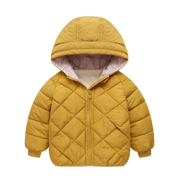 Dětská zimní bunda L2091 žlutá 7