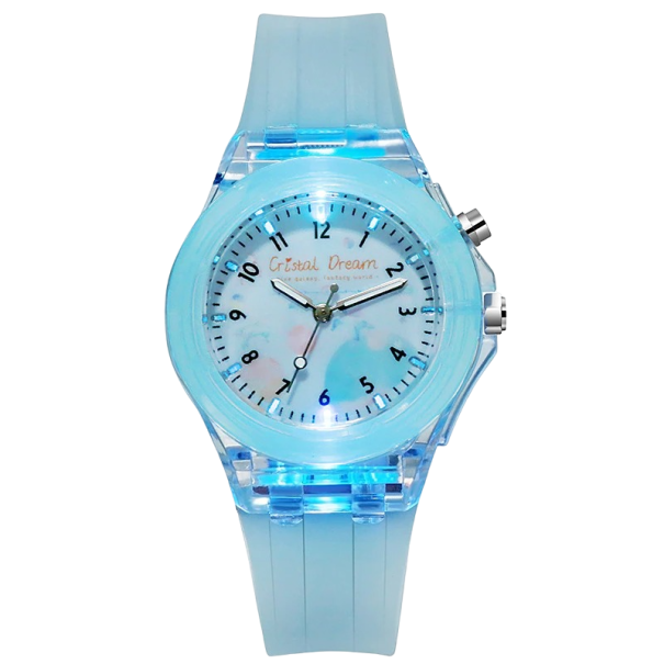 Dětské analogové hodinky modrá