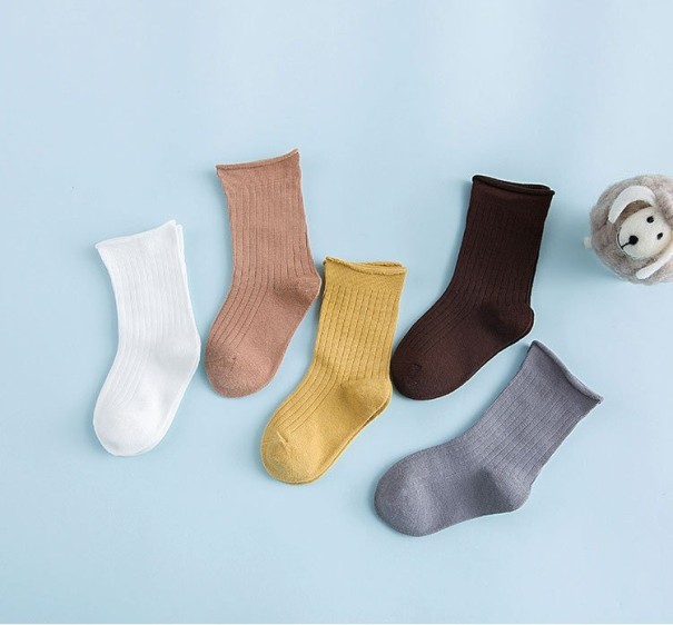 Dětské barevné ponožky - 5 párů 1-3 roky 1
