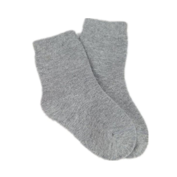 Detské členkové ponožky 5 párov J873 sivá 1-3 roky