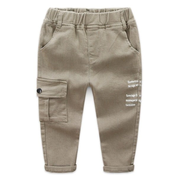 Dětské džíny L2178 khaki 4