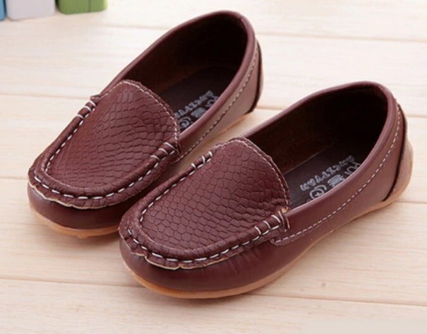 Detské espadrilky tmavo hnedá 26