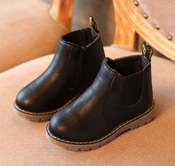 Dětské kotníkové boty A1545 černá 26