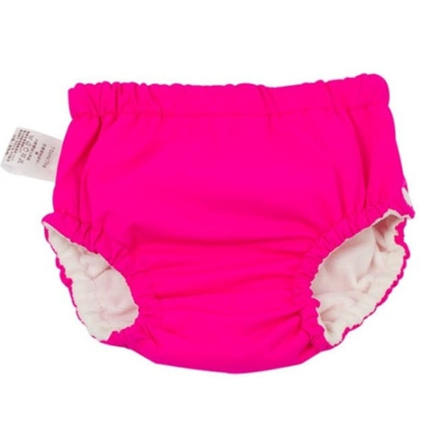 Dětské koupací kalhotky tmavě růžová 6-12 kg