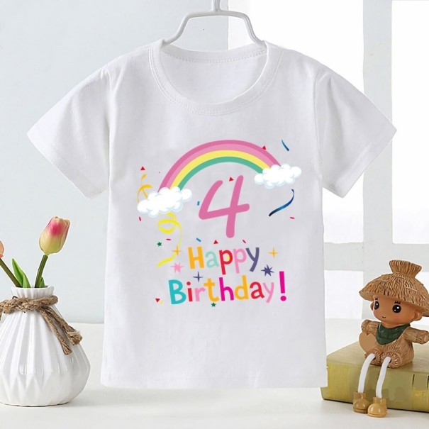 Detské narodeninové tričko B1658 5 D