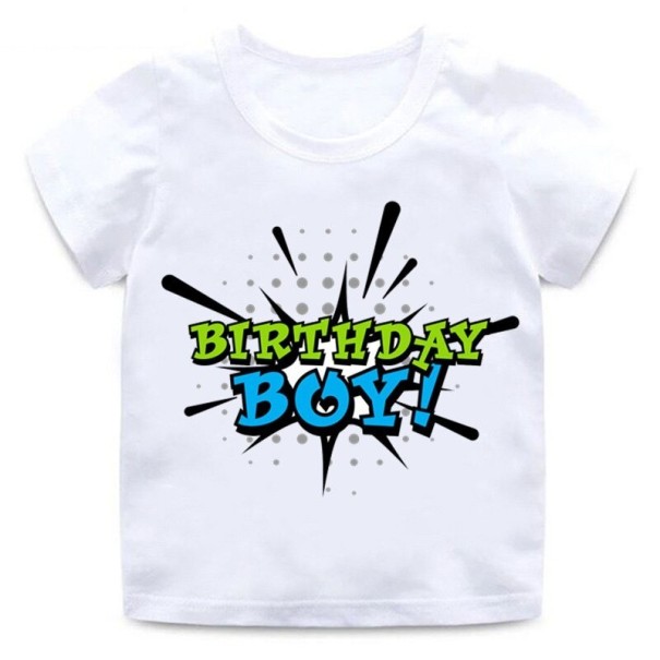 Dětské narozeninové tričko B1625 8 F