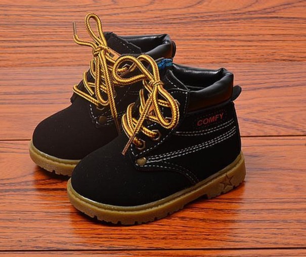Detské outdoorové topánky A2412 čierna 22