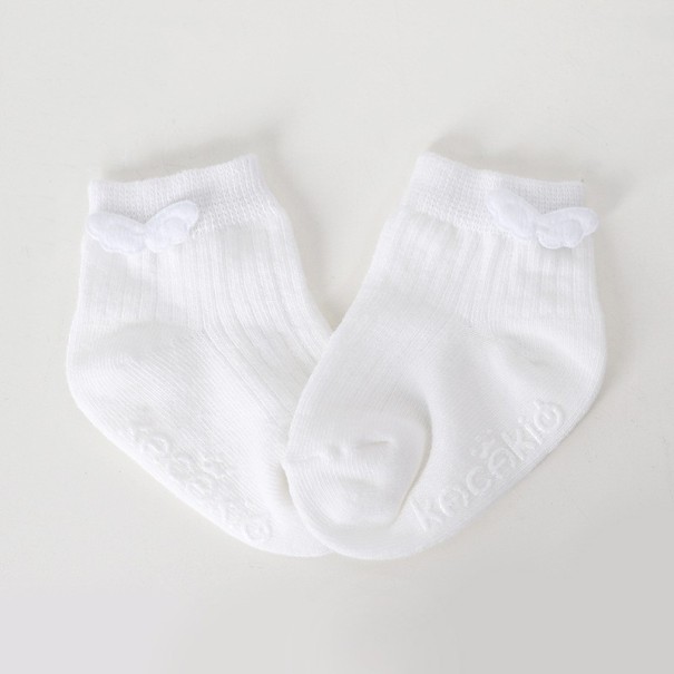 Detské ponožky s krídlami biela 2-4 roky