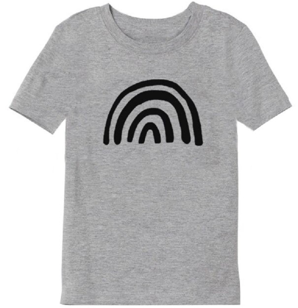 Dětské tričko B1466 šedá 4 A