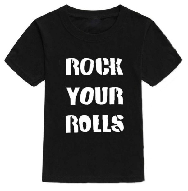 Dětské tričko B1474 černá 4 B