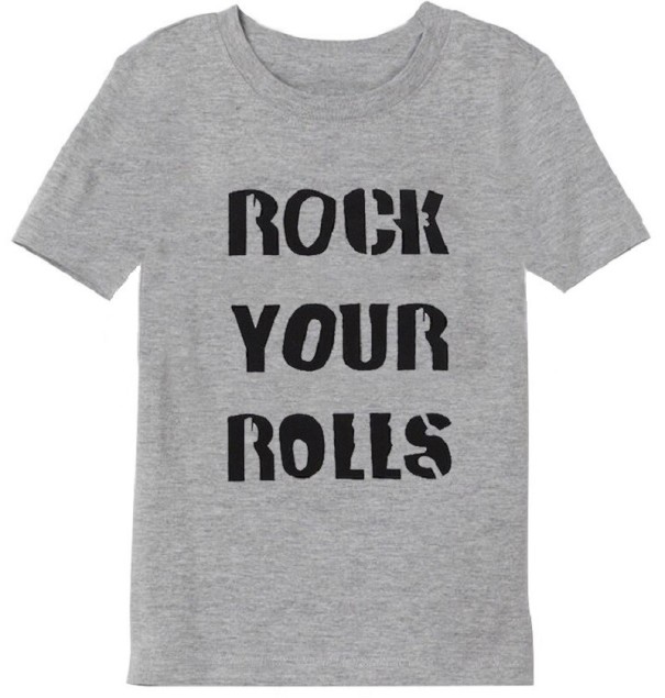 Detské tričko B1474 sivá 2 B