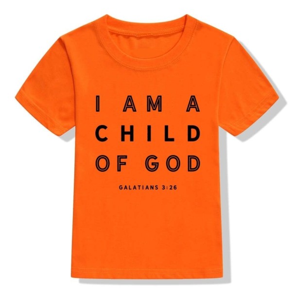 Detské tričko B1578 oranžová 3