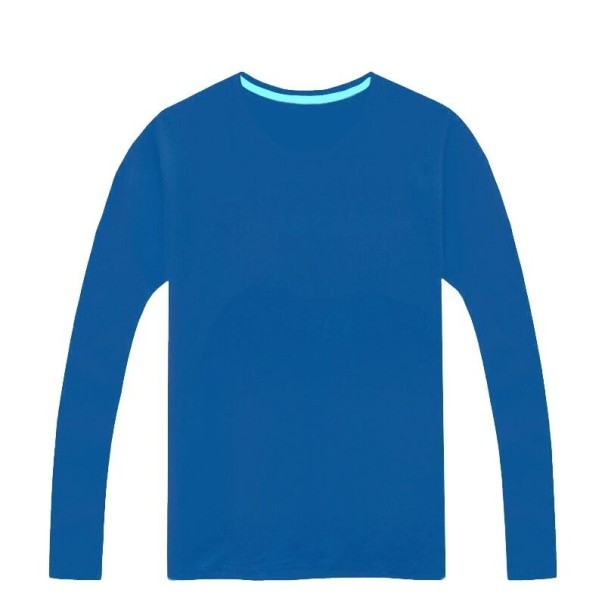 Dětské tričko s dlouhým rukávem B1600 modrá 15