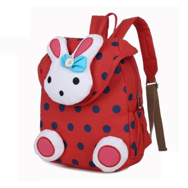 Dětský batoh zvířátko E1211 červená