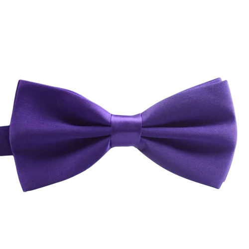 Dětský motýlek Elegantní doplněk Nastavitelná velikost Módní design Ideální na svatby oslavy školní akce Kvalitní materiál Pohodlné zapínání tmavě fialová