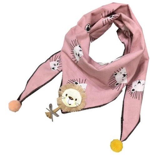 Dětský šátek s bambulkami J597 19
