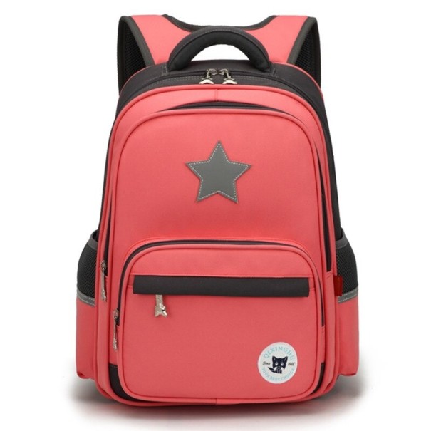 Dětský školní batoh červená