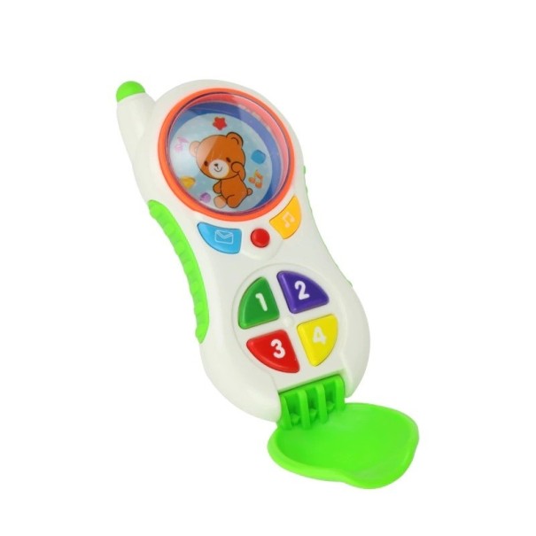 Dětský telefon E344 zelená