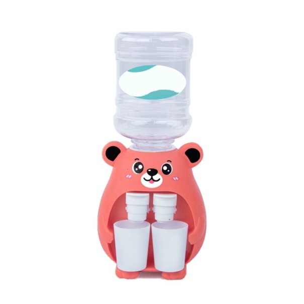 Dětský zásobník na vodu ve tvaru medvěda červená