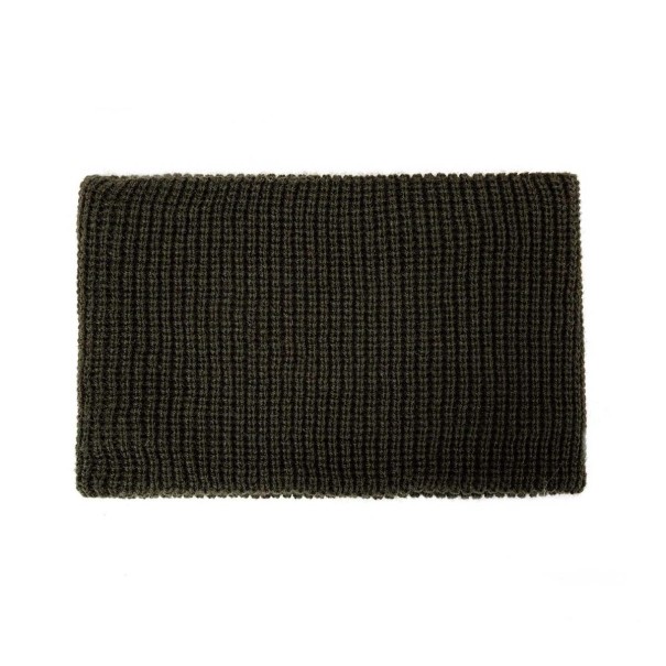 Dětský zimní nákrčník tmavě zelená