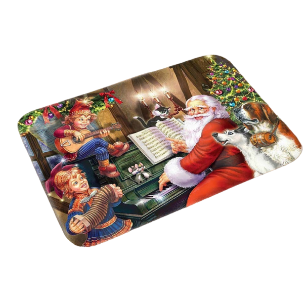 Deurmat met kerstmotief 40x60 cm 6