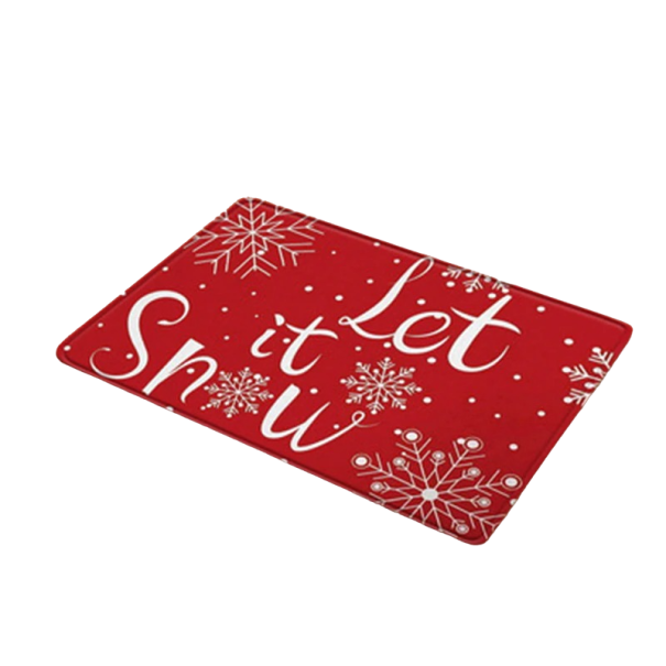 Deurmat met kerstmotief 9