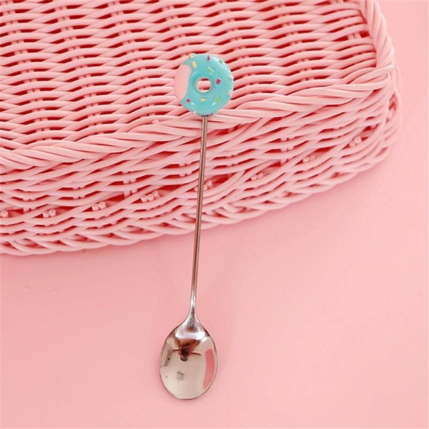 Dezertný príbor s donúti modrá 2