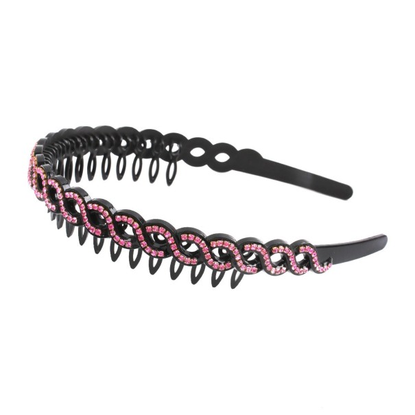 Diadema para el cabello T925 rosa
