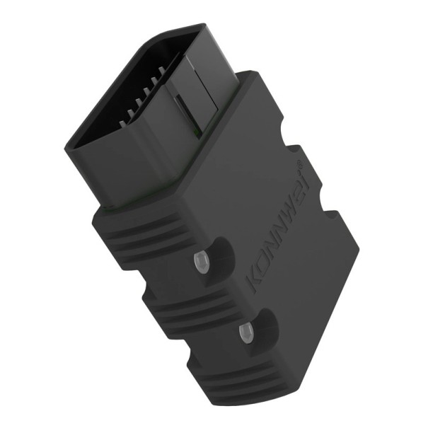 Diagnostický autoadaptér Konnwei KW902 OBD2 skener Bluetooth 5,2 pro mazání chybových kódů motoru a kontrolu baterie pro iOS a Android černá