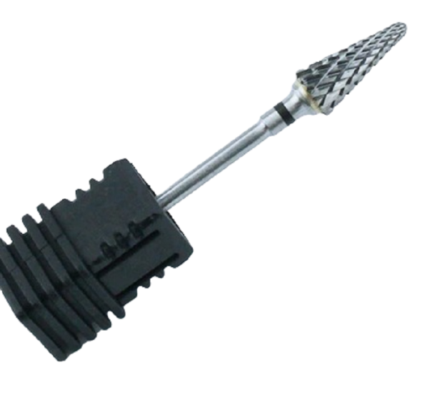 Diamant manicure skærerkegle T822 sort