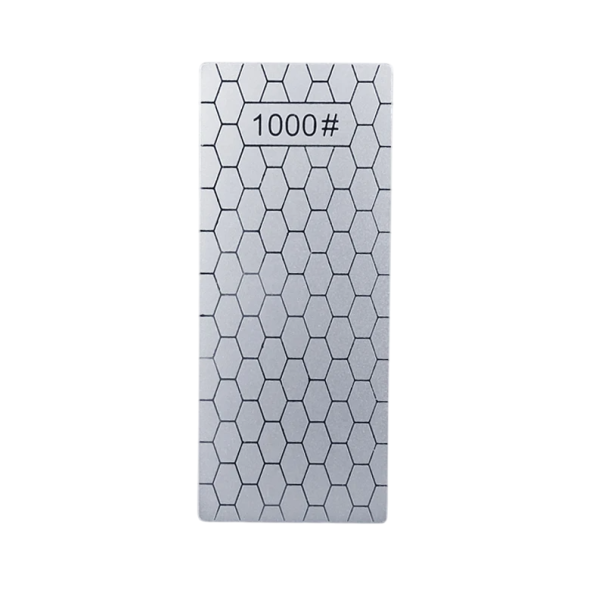Diamant-Messerschärfer, Körnung 1000, ultradünner Schleifstein mit Diamantoberfläche, zum Schärfen von Küchenmessern, Scheren und Werkzeugen 1