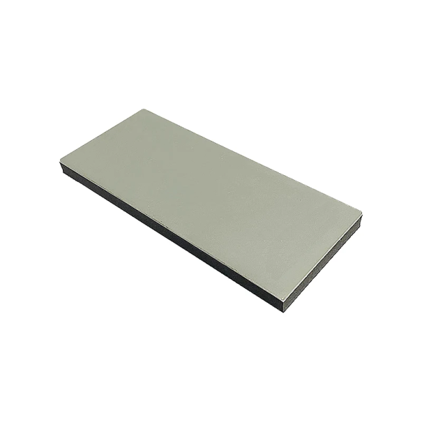 Diamant slijpsteen 2500 grit fijne slijpsteen voor keukenmessen versterkt blok 15° hoek antislip basis groot oppervlak 1