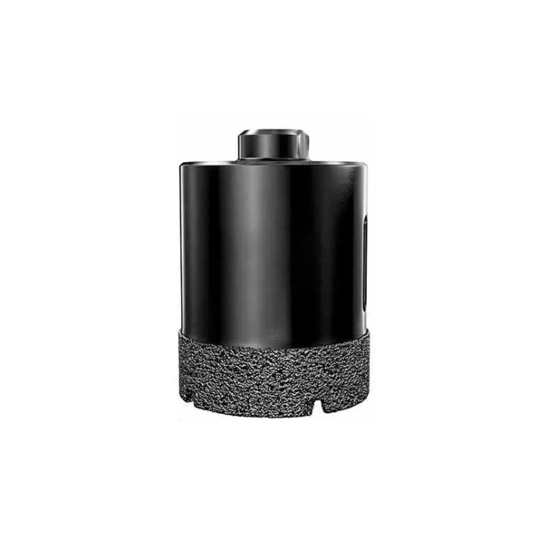 Diamantová vrtací korunka 45 mm se závitem M10 Pro úhlovou brusku Pájený diamant Černá Suché vrtání do dlažby mramoru žuly a skla 1