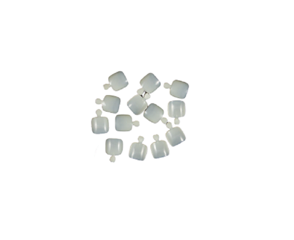 Dicas de unhas para pés 500 pcs 1