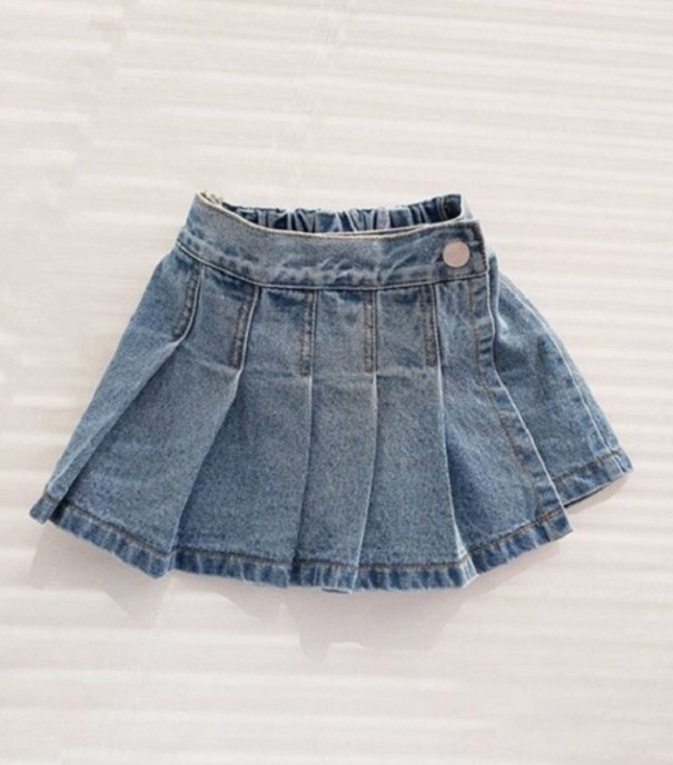 Dievčenské džínsová sukňa L1071 6-12 mesiacov