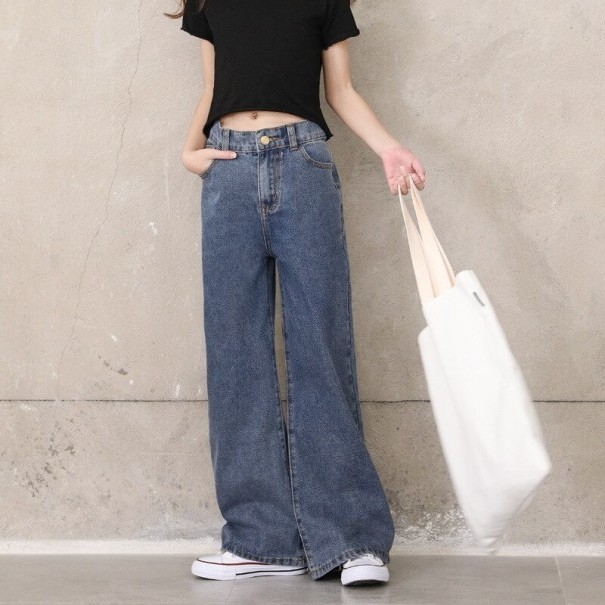 Dievčenské džínsy L2124 13 D