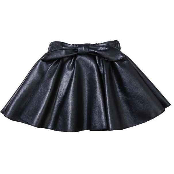 Dievčenské kožená sukňa L1074 6