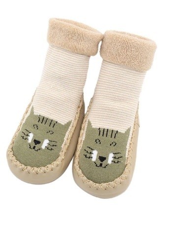 Dievčenské ponožky so zvieratami 9-12 mesiacov F