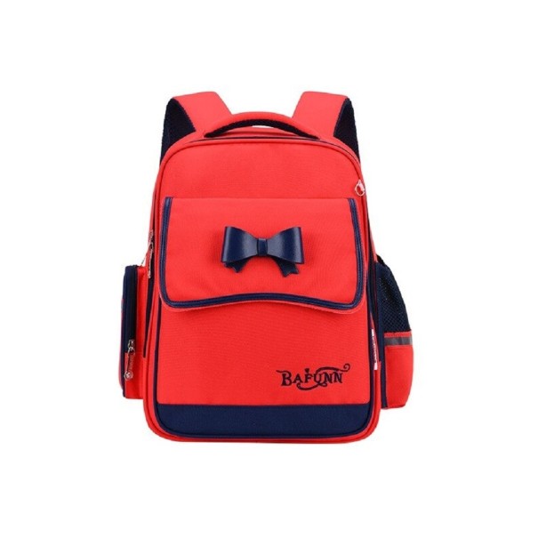 Dievčenské školský batoh červená S