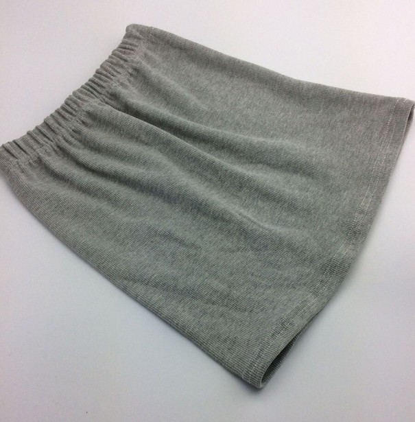 Dievčenské sukne L1053 sivá 2