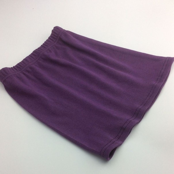 Dievčenské sukne L1053 tmavo fialová 6