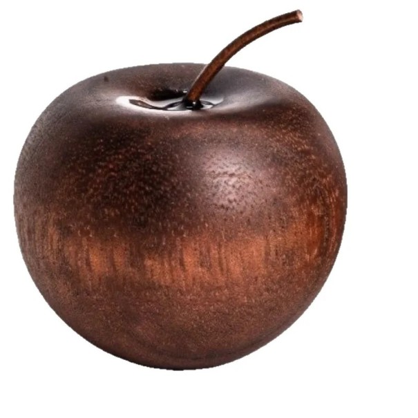 Diffuseur en bois minimaliste en forme de pomme 4,5 x 3,7 cm Élément décoratif 1