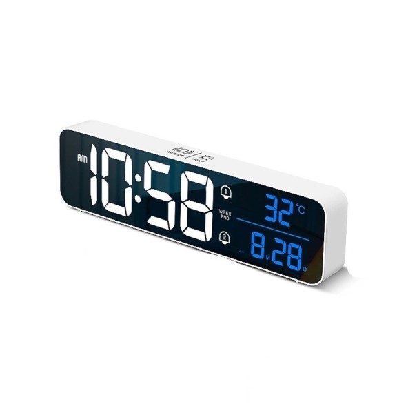 Digitaalinen kello G1568 valkoinen