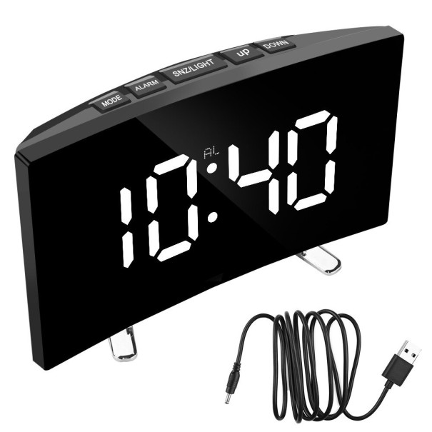 Digitaalinen kello G1585 valkoinen