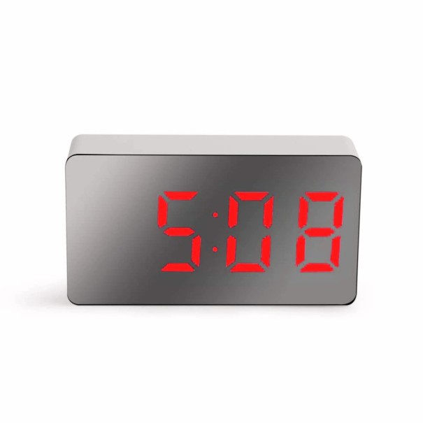 Digital Clock red